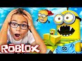 JE DOIS ÉCHAPPER AUX MINIONS SUR ROBLOX !