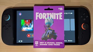 HOW TO REDEEM FORTNITE GIFT CARD CODE ON NINTENDO SWITCH 2 IN 2026!