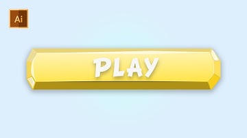 Game UI   How to Create Simple Play Buttons in Adobe Illustrator Speedart Tutorials
