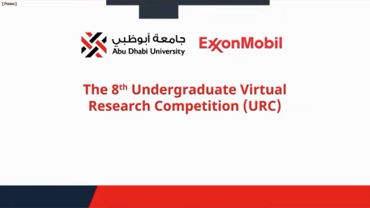 8th URC: The Eighth Undergraduate Virtual Research Competition | Abu ...