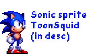 SONIC SPRITE TOONSQUID RELEASE!!! (desc)