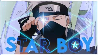 Star Boy Naruto Shippuden Kakashi Hatake Amvedit