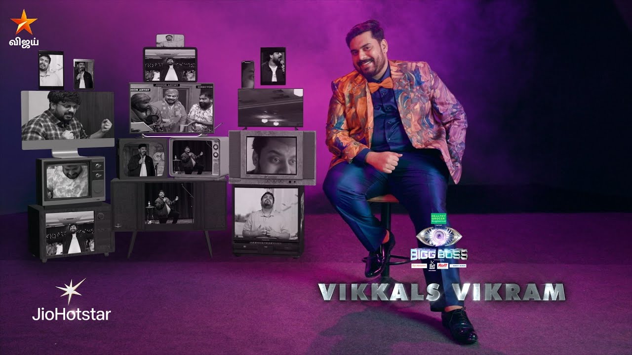 Bigg Boss Tamil season 9 | Vikkals Vikram