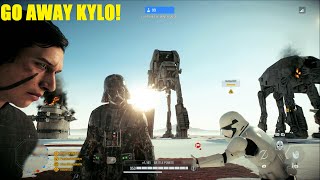 Star Wars Battlefront 2 - Darth Vader and Kylo are that dream team! RIP enemy team!