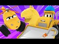 The BULLDOZER has been EATEN BY A DINOSAUR | Monster Town | Car City World App