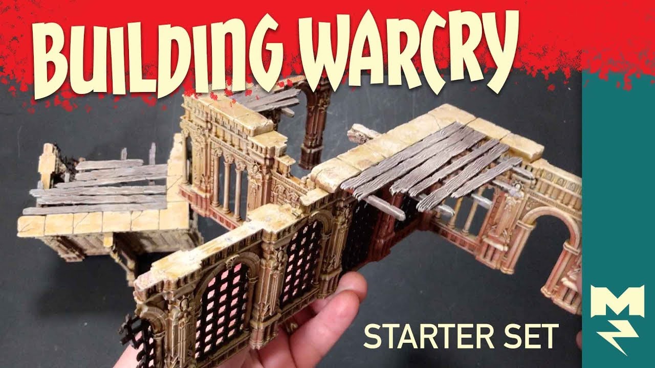 Building Warcry Starter Set Terrain With EXTRA Flexibility YouTube