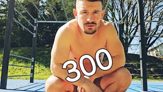 UFC 300 -Tribute- Get Ready -300 Reps-PUSH UPS - SQUATS - PULL/CHIN UPS - Lets GO!