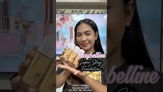 My Goto Beauty Picksuperstaysuperbasebabellinevibetribemaybellineph