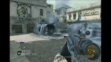 DX| Clan Members..Cheating Again !!..COD4:Mwr "Wii Gameplay"