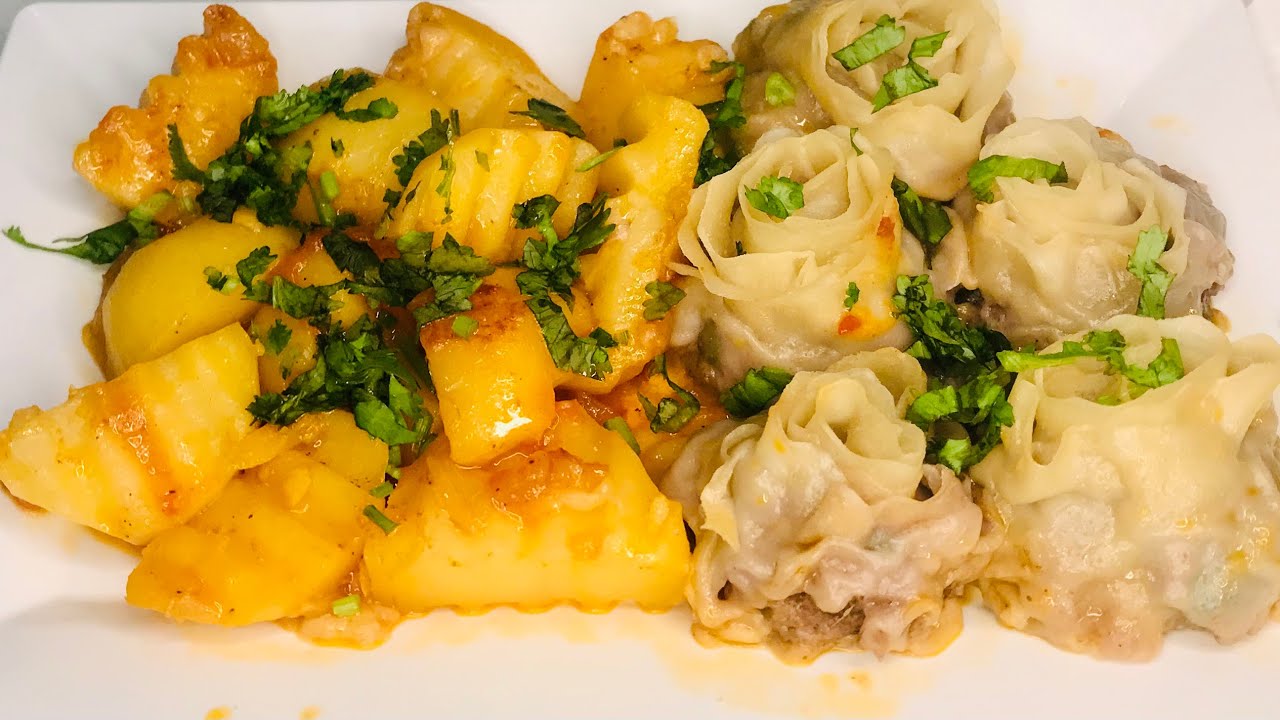 Awesome Dumplings Cooked Without Steamer | Необычные Манты Без Мантоварки