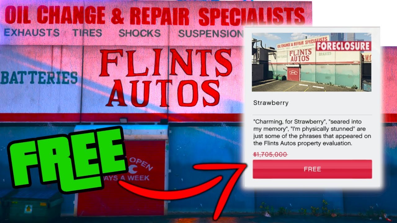 How to get a FREE Auto Shop in GTA 5 Online!! EASY Tutorial YouTube