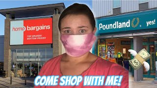 MY FIRST SHOPPING TRIP SINCE LOCKDOWN; SAVERS, POUNDLAND, HOME BARGAINS AND MORE!