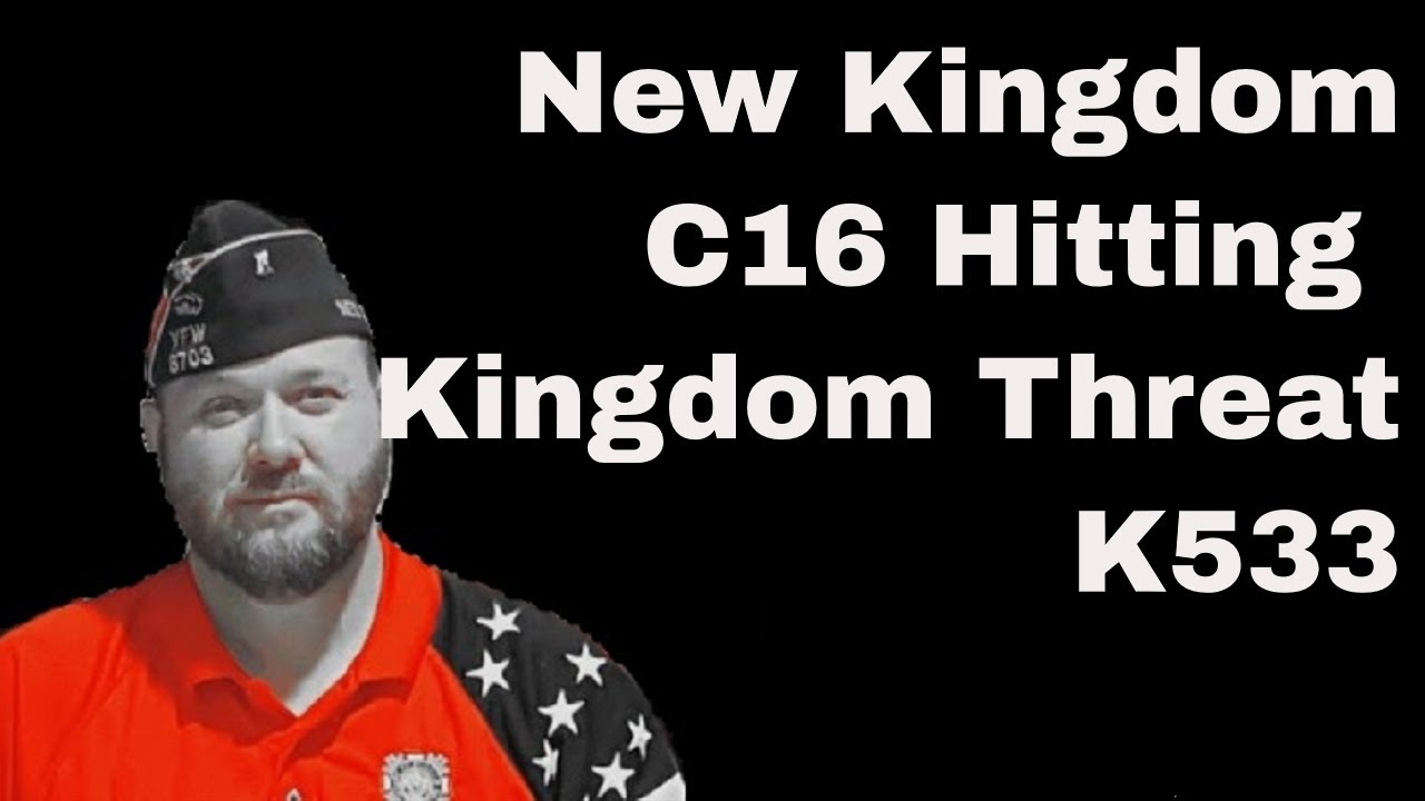 Guns of Glory First Kingdom threat on my c16 dropped trash gear.