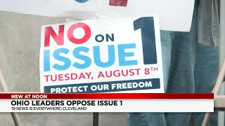 Akron mayor against Issue One