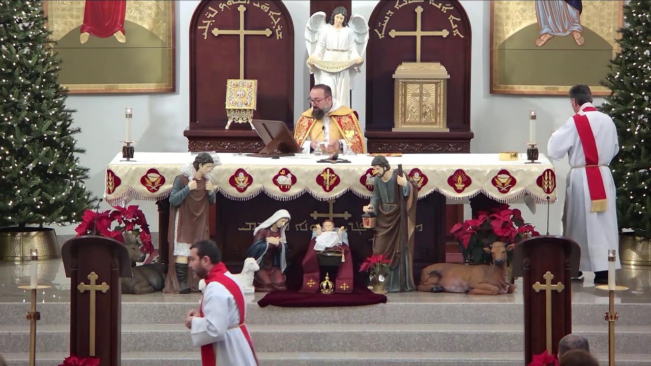 ♱ القداس الالهي  لعيد شمعون الشيخ باللغة العربية  يقربه : ابونا ايهاب اسحق 01/04/2026