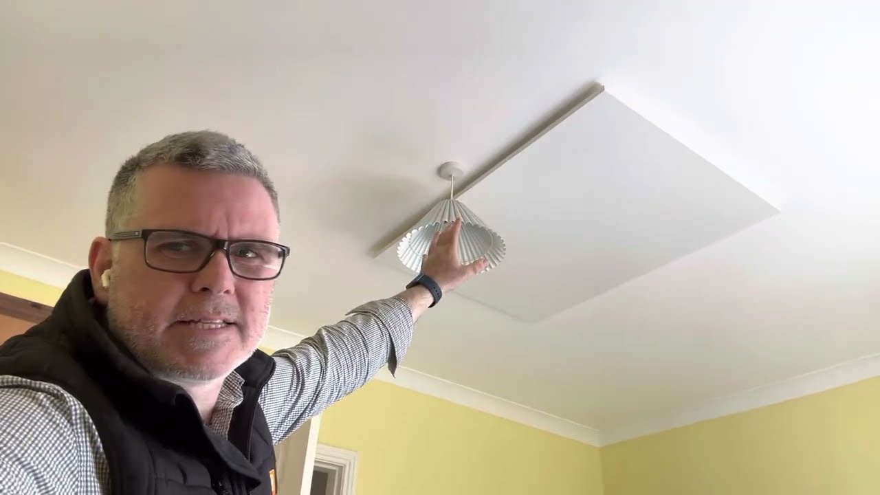 Walk through a property fitted with infrared heating system