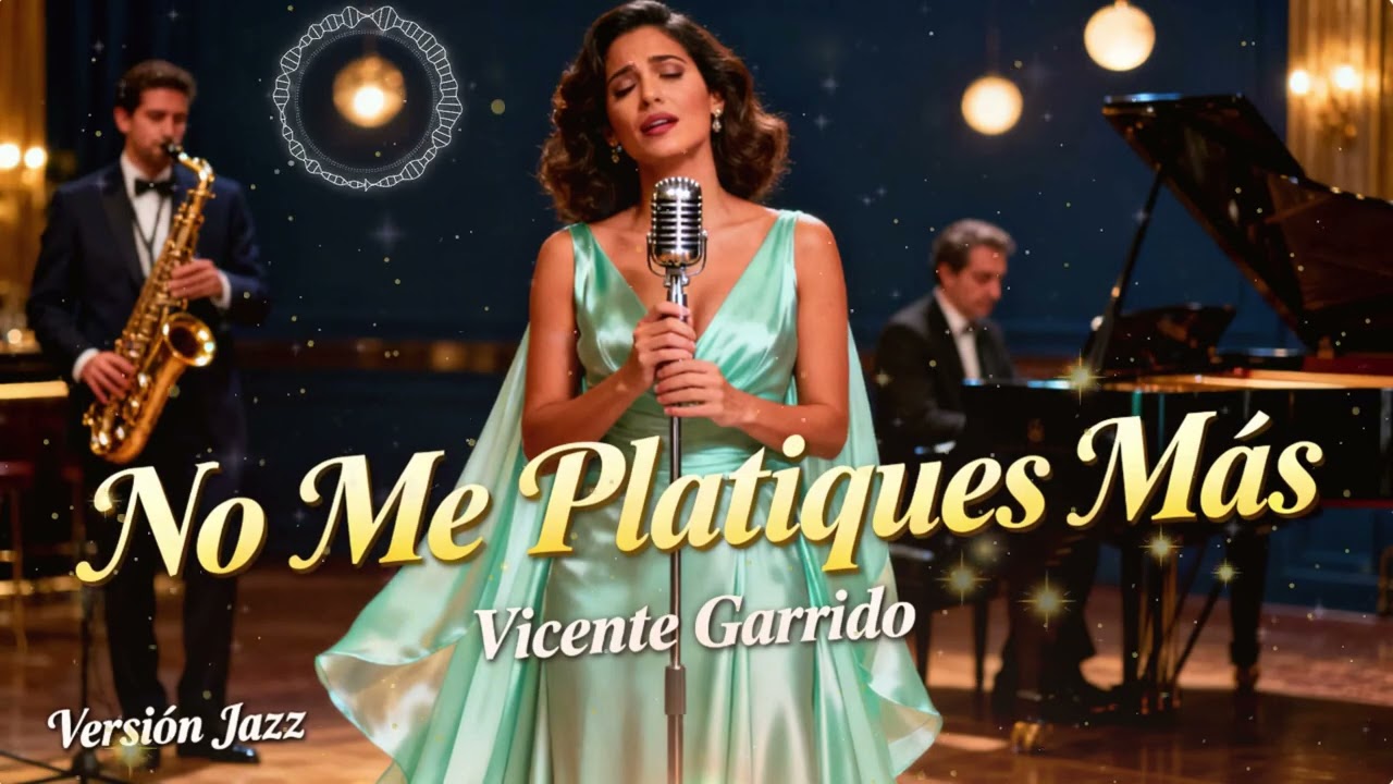 No Me Platiques Más – Vicente Garrido | Cover Bolero Jazz | Jazz Latino y Música Romántica