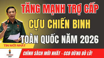 TIN NÓNG 2026: Trợ Cấp Cựu Chiến Binh Tăng Mạnh – Ai Sẽ Được Nhận Và Nhận Bao Nhiêu?