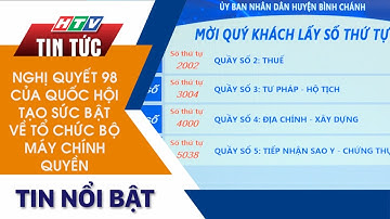 NGHỊ QUYẾT 98 CỦA QUỐC HỘI TẠO SỨC BẬT VỀ TỔ CHỨC BỘ MÁY CHÍNH QUYỀN