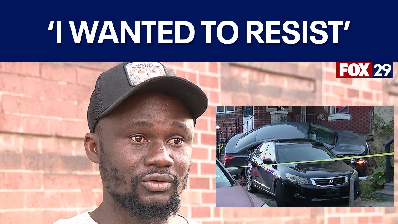Man carjacked at gunpoint speaks out after car crashes in police chase ...
