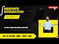INDEFINITE INTEGRATION | Class 12 | Science | Mathematics II | Exercise solving | Maharashtra Board