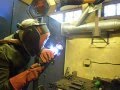 Pipe welding with  Mig-Mag.