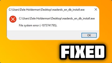(FIXED) File System error (-1073741795)