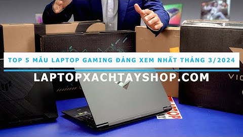 So sánh laptop gaming hp và dell năm 2024