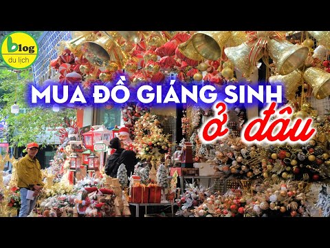 Nơi bán đồ trang trí Noel nhiều nhất Tp.HCM | Foci