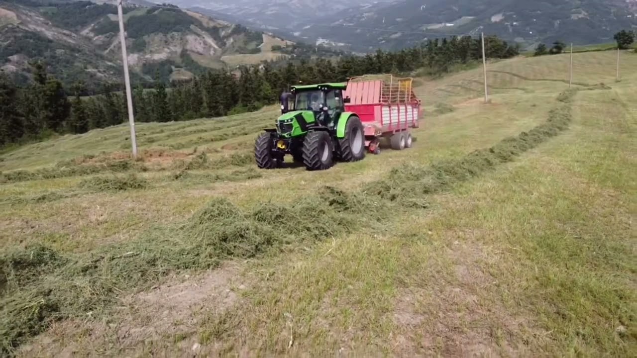 Deutz fahr  nuova serie 6C TTV 6135 + Pottinger