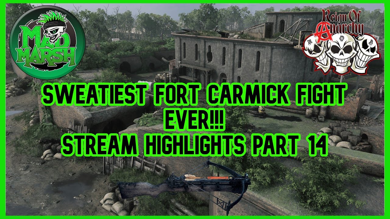 SWEATIEST FORT CARMICK FIGHT EVER!!! // STREAM HIGHLIGHTS PART 14