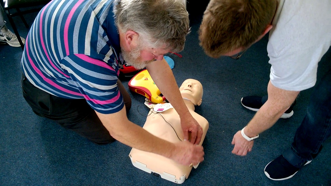 AED First Aid - YouTube
