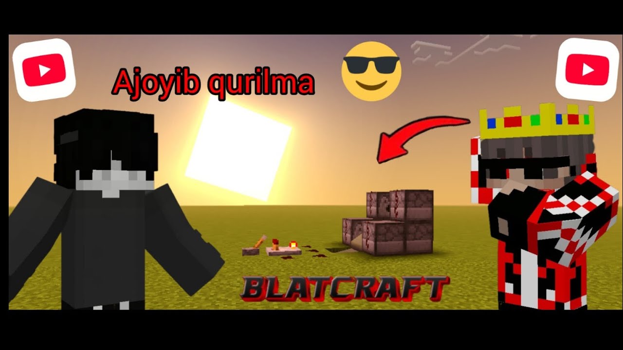 Minecraftda Men va Lonex ajoyib qurilmalarni abzor qildik - YouTube