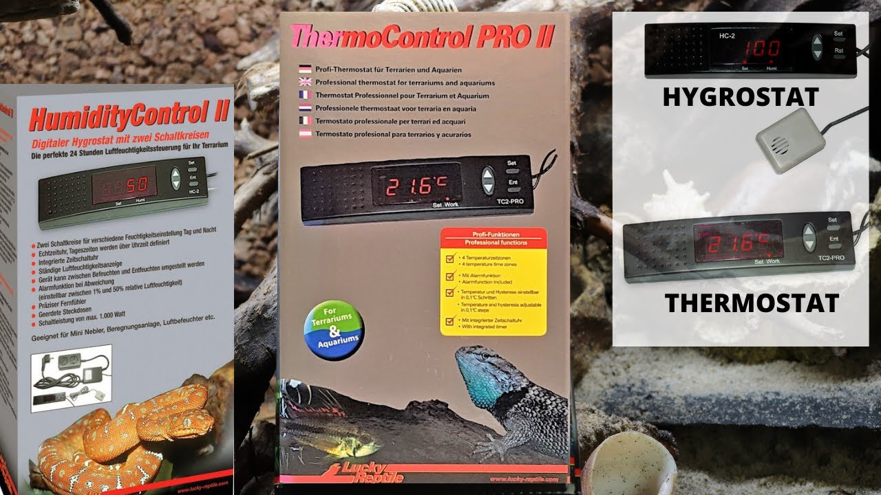 Lucky Reptile Thermo Control PRO II Humidity Control II TEST