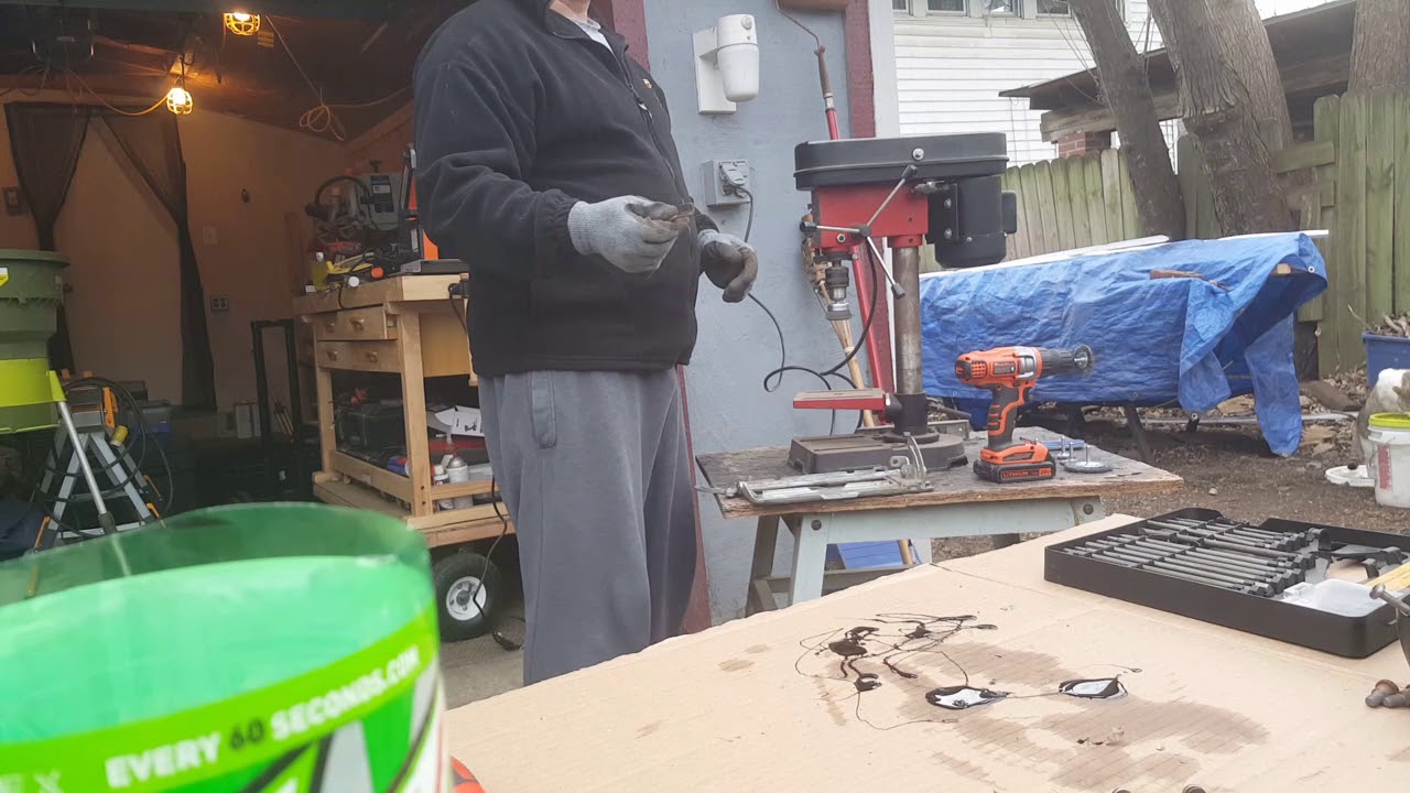 Restoring my Skil saw hd77 worm drive part 2 YouTube