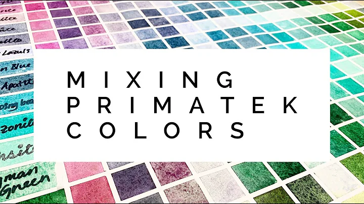 Mixing Primatek Colors with Each Other | Daniel Sm...