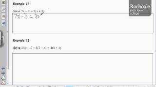 C1 Algebra example 27