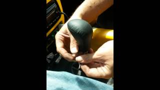 Neon srt4 shift knob install