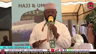 Taasisi ya Al husna Yatoa Ofa maalum kwa #Mahujaji watakaolipa sasa 