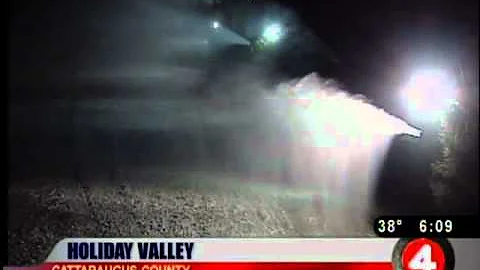 Local ski resorts make their own snow