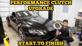 Watch me upgrade the clutch on this Aston Martin!