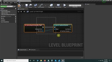 UE4   - Very Basic Player interact with Triggers (top down)