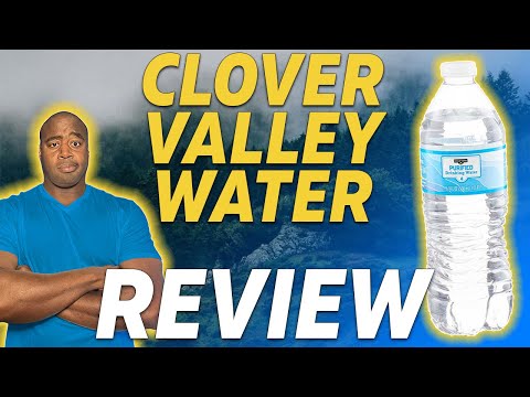 Clover Valley Purified Drinking Water Bottles, 15 Count