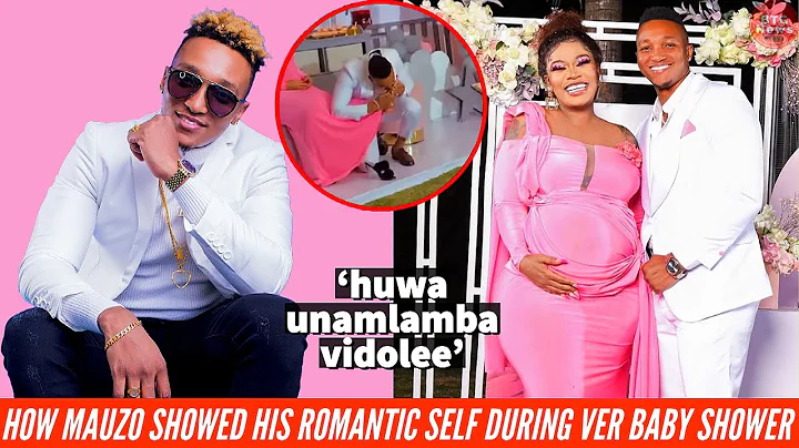 HOW ROMANTIC BROWN MAUZO DROVE LADIES CRAZY WITH LOVE FOR VERA SIDIKA DURING BABY SHOWER!|BTG News