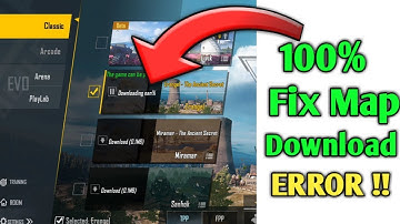 Pubg Kr Map Not Download (Downloading nan) Problem Solve || How to Solve Pubg Mobile Map Problem