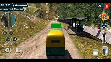 Ricksaw driver speed driving