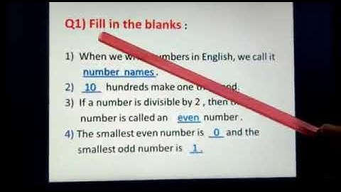 Class 4 Ch-1 Numbers beyond 99,999(Recap)