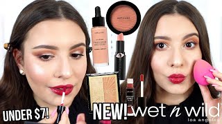 TESTING NEW + AFFORDABLE WET N WILD MAKEUP | Hit or Miss?! | Jackie Ann