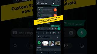 Whatsapp's Create your own Stickers feature is now available on Android screenshot 3