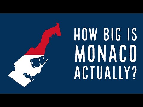 Monaco - How Big Is Monaco Actually?